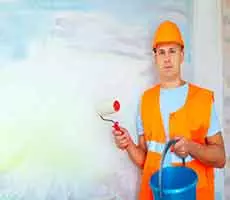 Pintor em Piracicaba com andaime